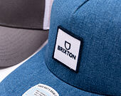 Kappe Brixton - Alpha Block X C Mp Mesh Cap - Denim/White