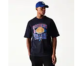 T-Shirt New Era - MLB World Series Oversized Tee - LA Dodgers - Navy