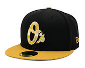 Kappe New Era - MLB 59FIFTY Day - Baltimore Orioles - Black & Gold