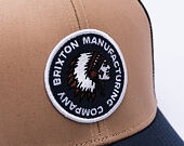 Kappe Brixton - Rival Stamp X Mp Mesh Cap - Washed Navy/Washed Navy