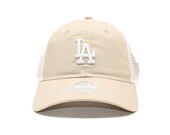 Damen Kappe New Era - MLB Washed & Mesh 9TWENTY - LA Dodgers - Stone