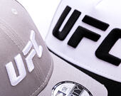 Kappe New Era - UFC MMA Core 9FORTY - Grey / White