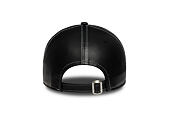 Damen Kappe New Era - MLB Contrast Stitch PU Leather 9FORTY - NY Yankees - Black / White