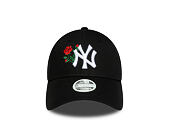 Damen Kappe New Era - MLB Roses 9FORTY - NY Yankees - Black
