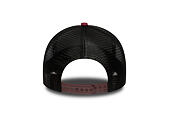 Kappe New Era - Seasonal 9FORTY Trucker - AS Roma - Burgundy