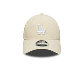 Kappe New Era - MLB Cord 9FORTY M-CROWN - LA Dodgers - Cream