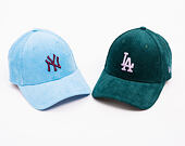 Damen Kappe New Era - MLB Cord 9FORTY - NY Yankees - Blue / Burgundy