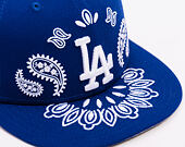 Kappe New Era - MLB Paisley Bandana 59FIFTY - LA Dodgers - Dark Royal