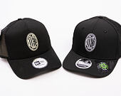 Kappe New Era - Seasonal 9FORTY Trucker - AC Milan - Black