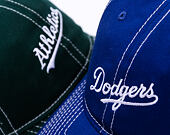 Kappe New Era - MLB Contrast Stitch 9TWENTY - LA Dodgers - Dark Royal / White