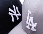 Kappe New Era - MLB Perforated 9SEVENTY Stretch-Snap - LA Dodgers - Grey