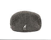 Kangol - Grid Knit 504 Flatcap - Black