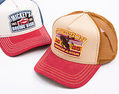 Kappe Stetson - Trucker Cap Rodeo - Wine/Beige