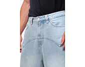 Hose Karl Kani - Og K Washed Western Relaxed Baggy Jeans - Blue