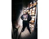 Pullover New Era - NBA Washed Graphic Crewneck - Chicago Bulls - Black