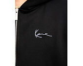Pullover Karl Kani - Chest Signature Essential Oversized Zip Hoodie - Black
