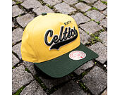 Kappe Mitchell & Ness - Harvest Gold Pro Crown - Boston Celtics - Gold/Green
