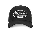 Kappe Von Dutch - Trucker - Cali Brushed Patch - Schwarz