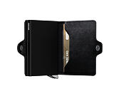 Geldbörse Secrid - Premium Twinwallet Emboss Lines Black +