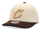 Kappe Mitchell & Ness - Blush Sand Classic Red - Cleveland Cavaliers - Sand/Brown