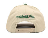 Kappe Mitchell & Ness - Green Orange Pro Crown - Brooklyn Nets - Sand/Green