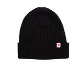 Mütze Fjällräven - Fjällräven Rib Hat Black