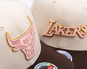 Kappe Mitchell & Ness - Blush Sand Classic Red - Chicago Bulls - Sand/Brown