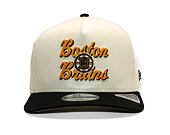 Basecap New Era - NHL Chainstitch 9FIFTY A-Frame - Boston Bruins - Chrome White