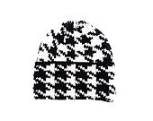Damen Mütze New Era - Houndstooth Beanie - Cream / Black