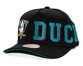 Kappe Mitchell & Ness - NHL Busted Pro Vntg - Anaheim Ducks - Black
