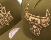 Kappe Mitchell & Ness - NBA Fashion Basic Pro - Chicago Bulls - Olive