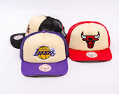 Kappe Mitchell & Ness - NBA Vintage Block Trucker - Chicago Bulls - Cream