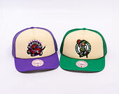 Kappe Mitchell & Ness - NBA Vintage Block Trucker HWC - Toronto Raptors - Cream