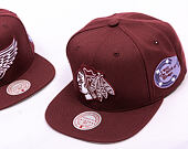 Kappe Mitchell & Ness - NHL Fashion Basic Snapback - Chicago Blackhawks - Dark Purple