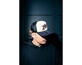 Kappe Mitchell & Ness - NBA Vintage Block Trucker HWC - Philadelphia 76Ers - Cream