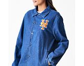 Jacke New Era - MLB Denim Coach Jacket - NY Mets - Denim