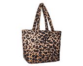 Tasche New Era - MLB Leopard Quilted Tote Bag - NY Yankees - Brown / Black