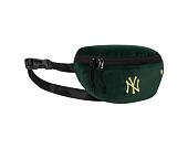 Bauchtasche New Era - MLB Velour Pin Waist Bag - NY Yankees - Dark Green