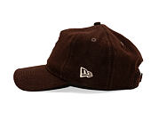 Kappe New Era - Branded Melton Wool 9TWENTY - Brown