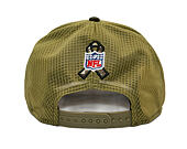 Kappe New Era - NFL25 "Salute to Service" - 9SEVENTY Stretch-Snap  Bay Packers 