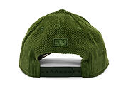 Kappe New Era - MLB Cord 9FORTY M-Crown - LA Dodgers - Rifle Green