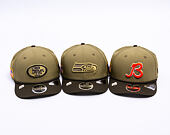 Kappe New Era - NFL25 "Salute to Service" - 9SEVENTY Stretch-Snap - San Francisco 49ers 
