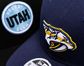 Kappe New Era - NHL 9SEVENTY Stretch-Snap - Nashville Predators - Team Color