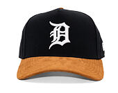 Kappe New Era - MLB Suede Visor 9FORTY A-Frame - Detroit Tigers - Navy / Brown