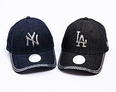 Damen Kappe New Era - MLB Womens Distressed 9FORTY - NY Yankees - Blue
