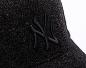 Kappe New Era - MLB Melton Wool 9FORTY A-Frame - NY Yankees - Black