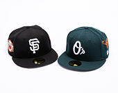 Kappe New Era - MLB "Image Drop" ALL OVER 59FIFTY - Baltimore Orioles - Dark Green