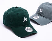 Kappe New Era - MLB Washed Mini Logo 9TWENTY - Oakland Athletics - Dark Green