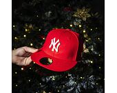 Kappe New Era - MLB Basic 59FIFTY - NY Yankees - Scarlet / White