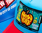 Kappe Stetson - Trucker Cap Big Apple by JJ Hats - Red/Blue